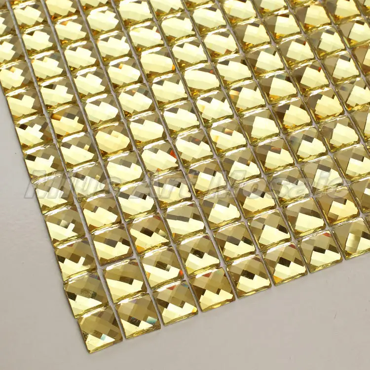 

Gold glass tiles mirror mosaic wall tiles KTV decoration wallpaper