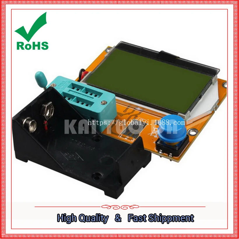 LCR T4 тестер транзисторов Тестер Многофункциональный Модуль платы|lcr tester|board moduleboard