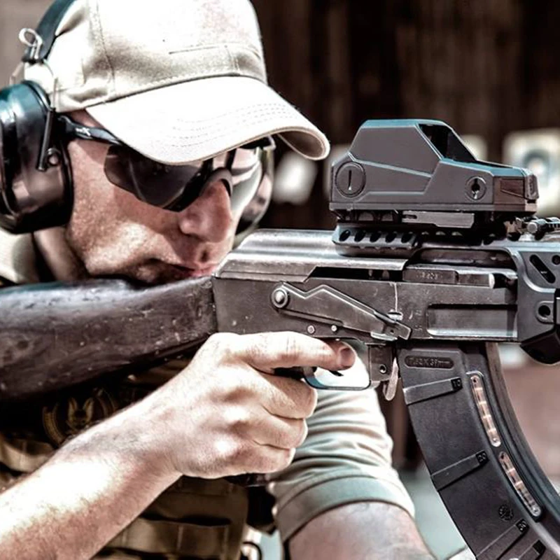 Тактическая оптика MH1 прицел с красной точкой прицельное поле зрения ночное