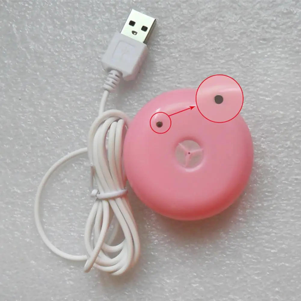 Креативная мини-форма для пончиков, USB увлажнитель воздуха, очиститель, арома-диффузор, паровой увлажнитель воздуха, диффузор для офиса, дома