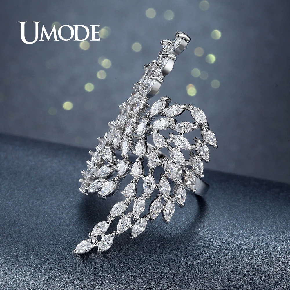 Женское кольцо с фианитом Открытое кристаллами|crystal rings for women|cocktail ringcrystal ring |