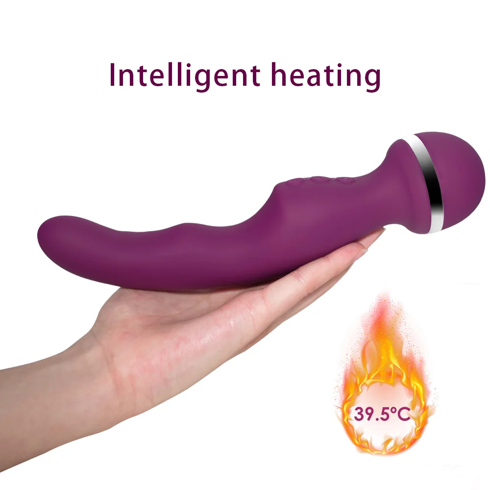 10 скоростей мощные большие вибраторы для женщин Волшебная палочка массажер тела