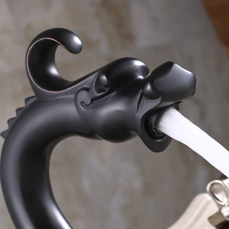 Смеситель для раковины в ванную комнату латунный кран с одной ручкой крепление