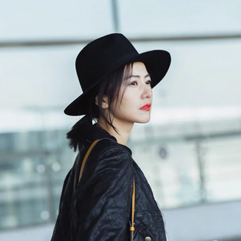 Шляпа-федора из искусственной шерсти для мужчин и женщин круглые шляпы-котелки в