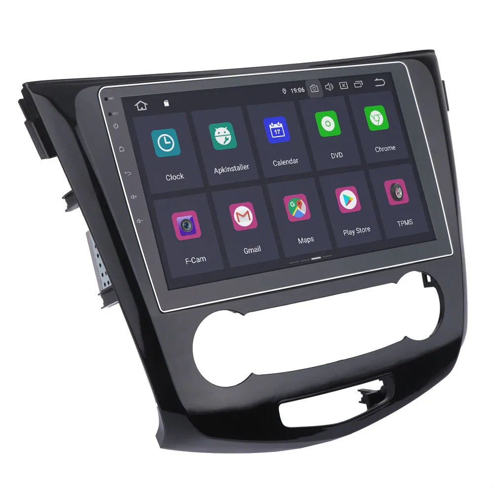 Автомагнитола KOOCAVS 10 2 дюйма IPS Android 9 0 GPS для Nissan Qashqai 2014 2015 4 + 64 ГБ навигация