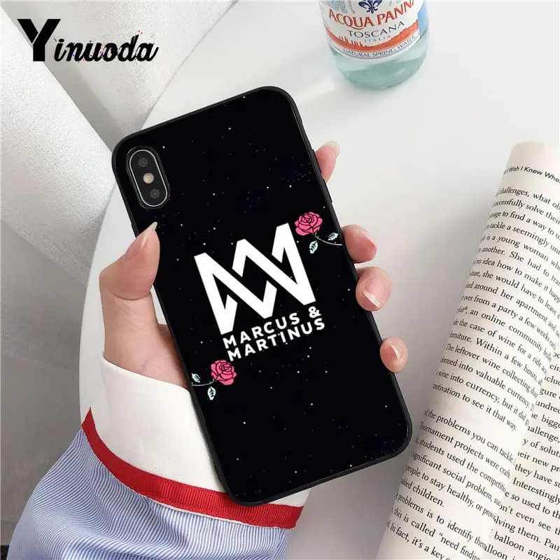 Yinuoda Маркус и Мартинус Мягкий силиконовый чехол для телефона из ТПУ iPhone X XS MAX 6 6S 7