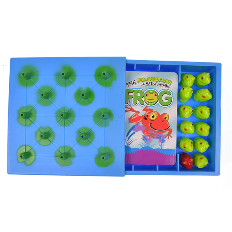 Обучающая настольная игра Frog для всей семьи/Вечеринки/друзей прыжков с героями