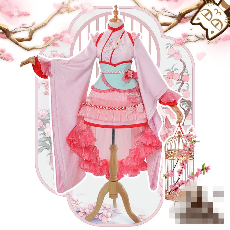 Карточка Captor Sakura Аниме Косплей ли Сяолан Сакура комиксы Костюм Год Собаки новый