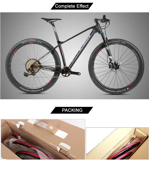 MTB велосипед 3k карбоновая колесная 27,5 29er 30 мм глубина обода через ось Quick Release четыре подшипника ступицы 28 отверстий цикл F/V