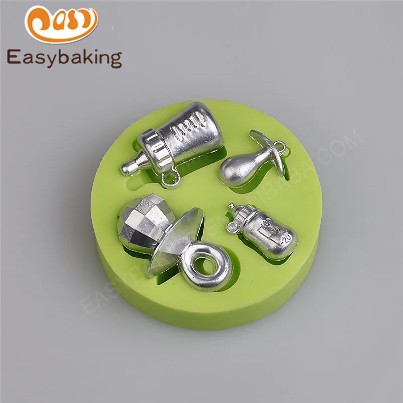 Силиконовая форма для детских сосков и кормушек|biscuit mould|fondant cake decorating toolscake tools |