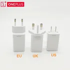 Оригинальное зарядное устройство Oneplus 5T, 5, 3, 3T, настенный адаптер 5 В, 4 а, быстрая зарядка для oneplue, быстрая зарядка, ЕС, Великобритания