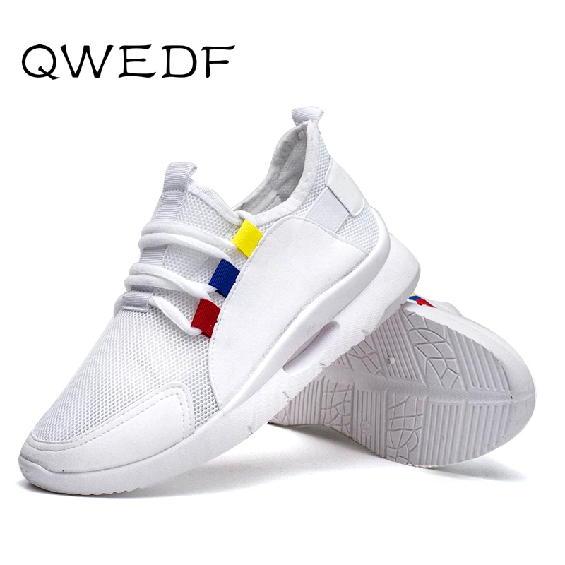 QWEDF/уличная прогулочная обувь Нескользящая женская спортивная из искусственной