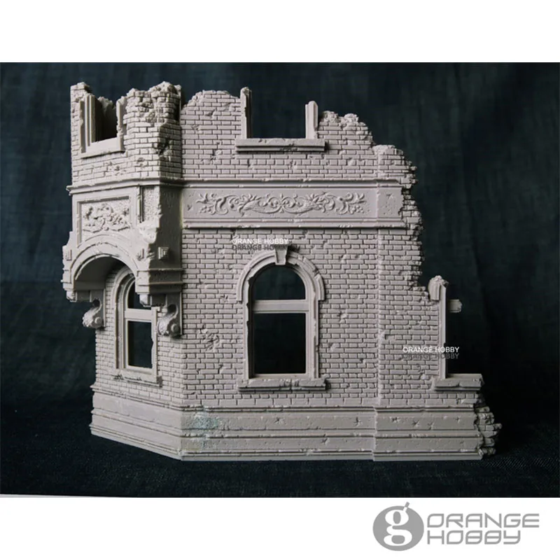 OHS CrazyKing DY35001 1/35 руин сцена европейская архитектура в сборе аксессуары для