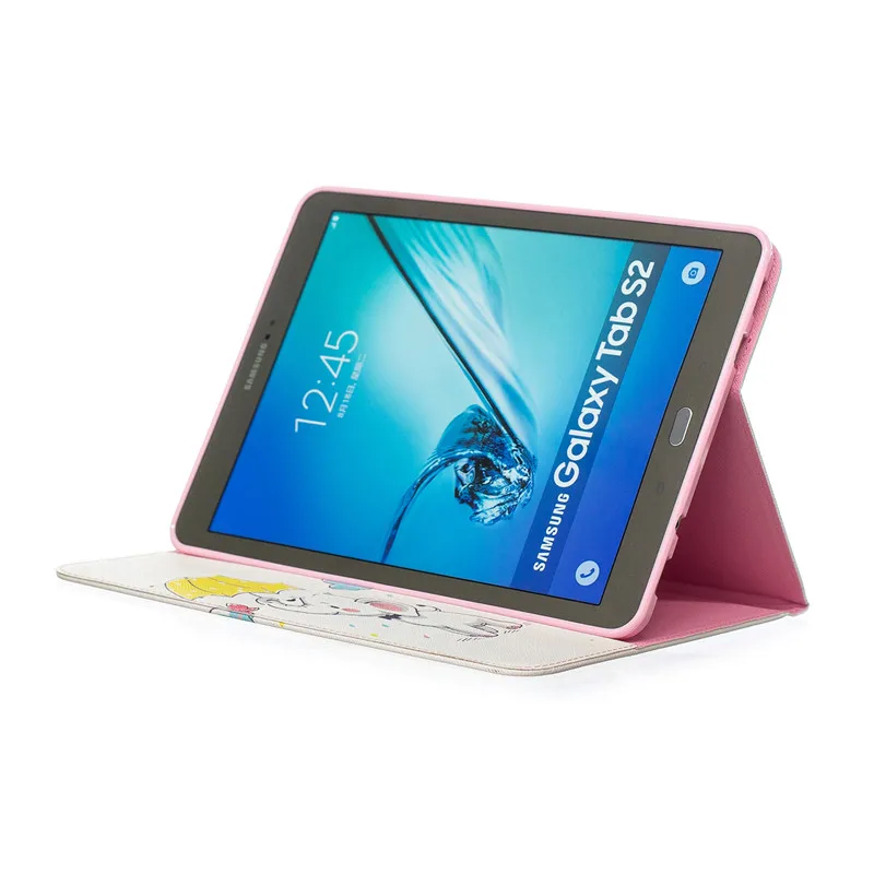 Чехлы для планшетов Samsung Galaxy Tab S2 9 7 чехол SM T810 T815 T813 T819 книжка из искусственной