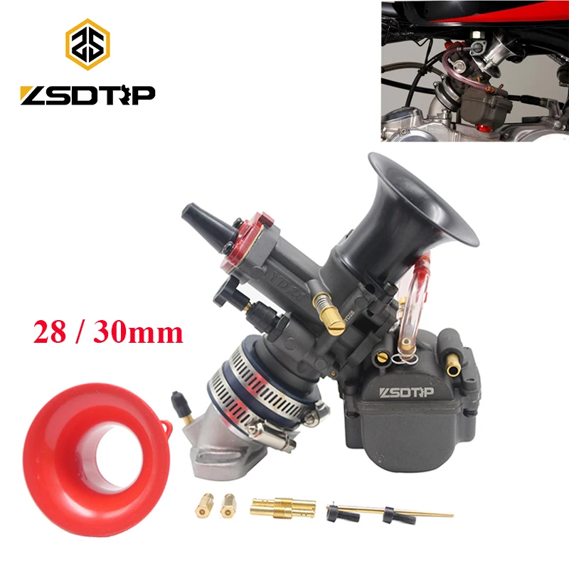 ZSDTRP YD28 YD30 Универсальный Maikuni PWK карбюратор YD 28 мм 30 части скутеры с