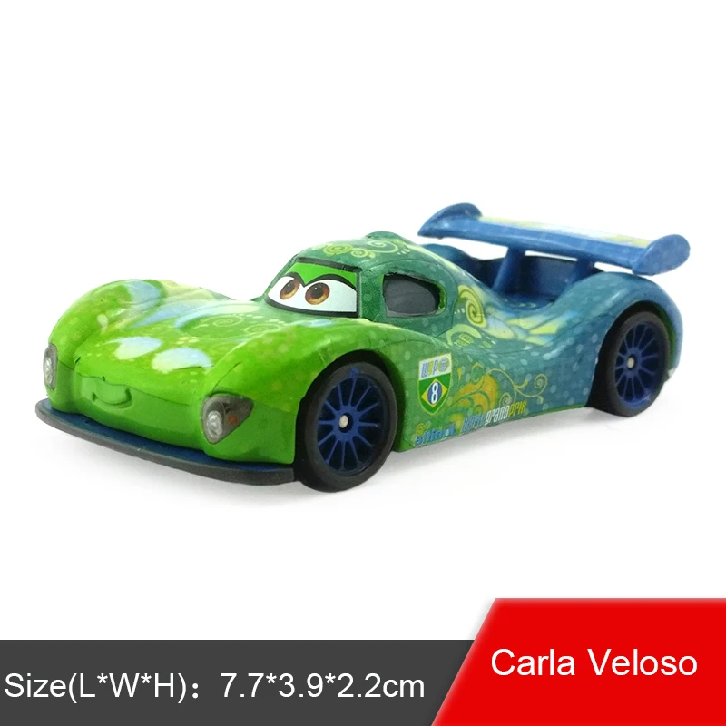 Disney Pixar Cars Lightning McQueen Mater Jackson Storm Ramirez 1:55 литой металлический сплав модель игрушки