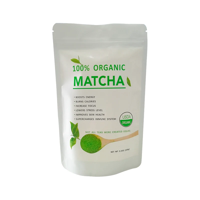 3 упаковки чистый натуральный порошок маття (матча) зеленый чай для похудения