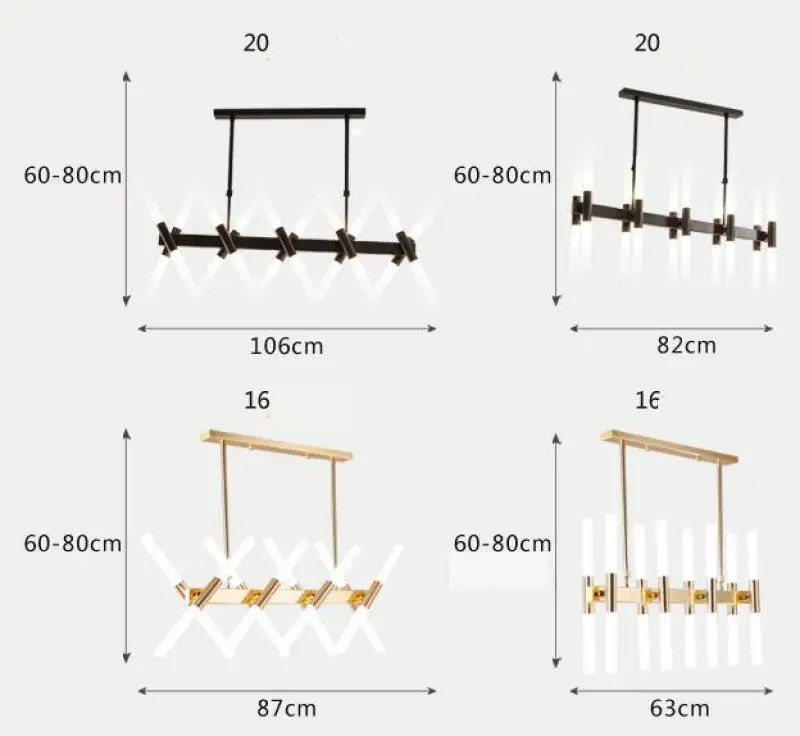 저렴한 현대 Led Luminaria 바 철 펜 던 트 램프 다이닝 룸 살롱 스튜디오 Led Lamparas 아트 데코 산업 매달려 전등