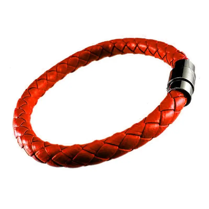 Браслеты унисекс из искусственной кожи в европейском стиле женские и мужские