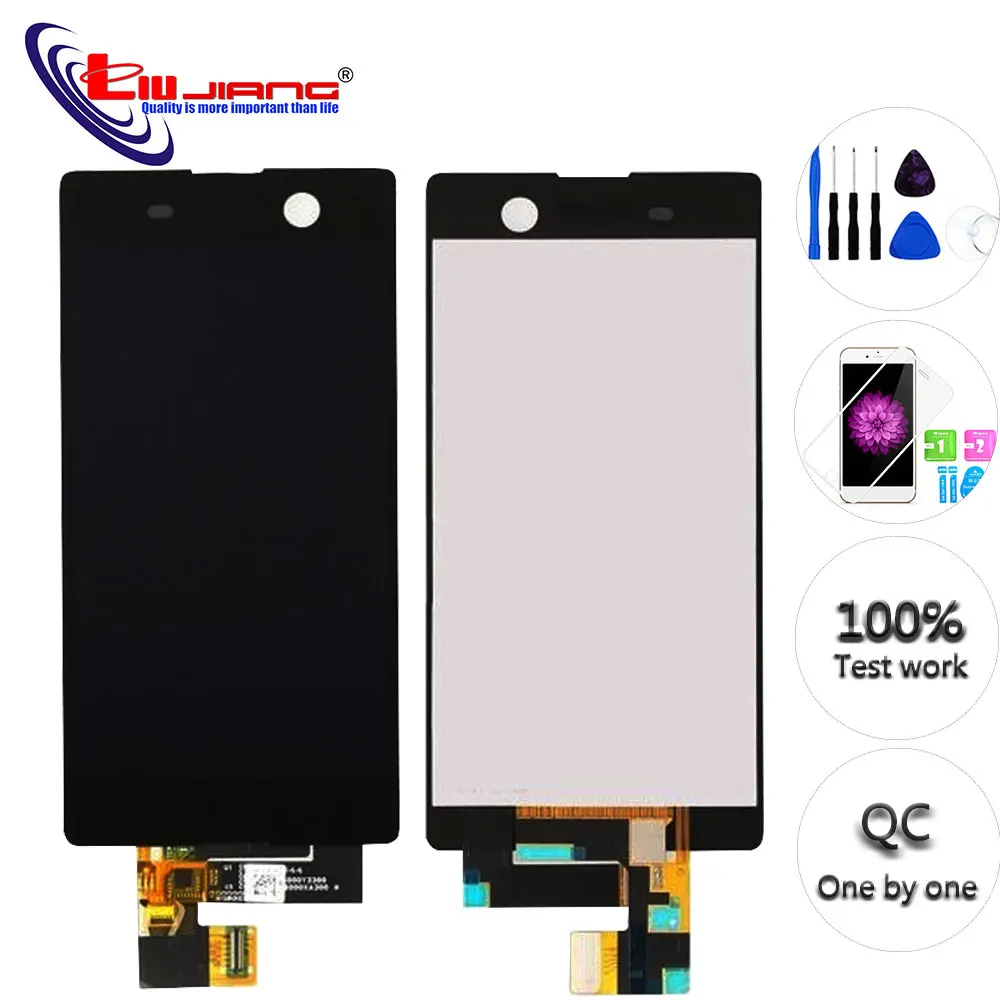 Сменный сенсорный ЖК экран 5 0 дюйма для Sony M5 Dual E5603 E5606 E5653|lcd display touch screen|display screentouch