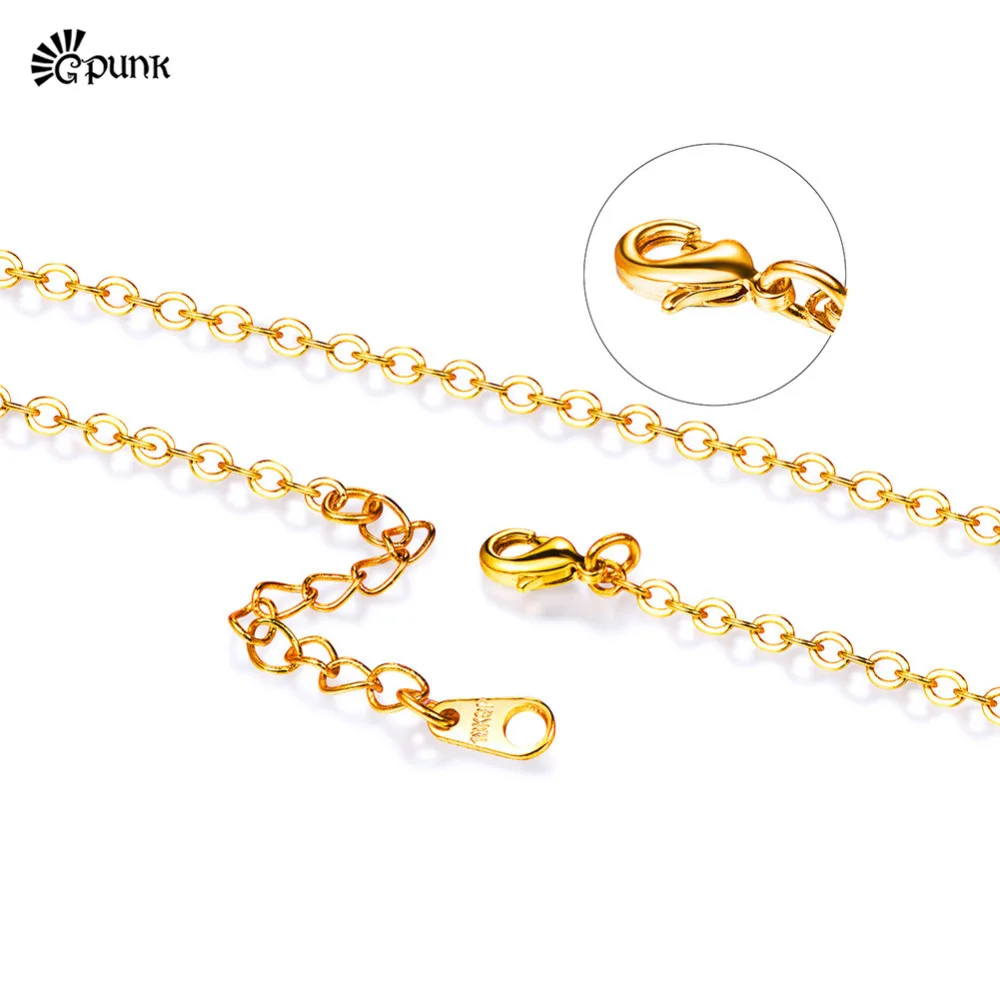 Ожерелье сделай сам о цепь для подвески с застежкой лобстером Женские Ювелирные