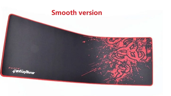 Большой размер коврик для мыши простой удлиненный водостойкий нескользящий