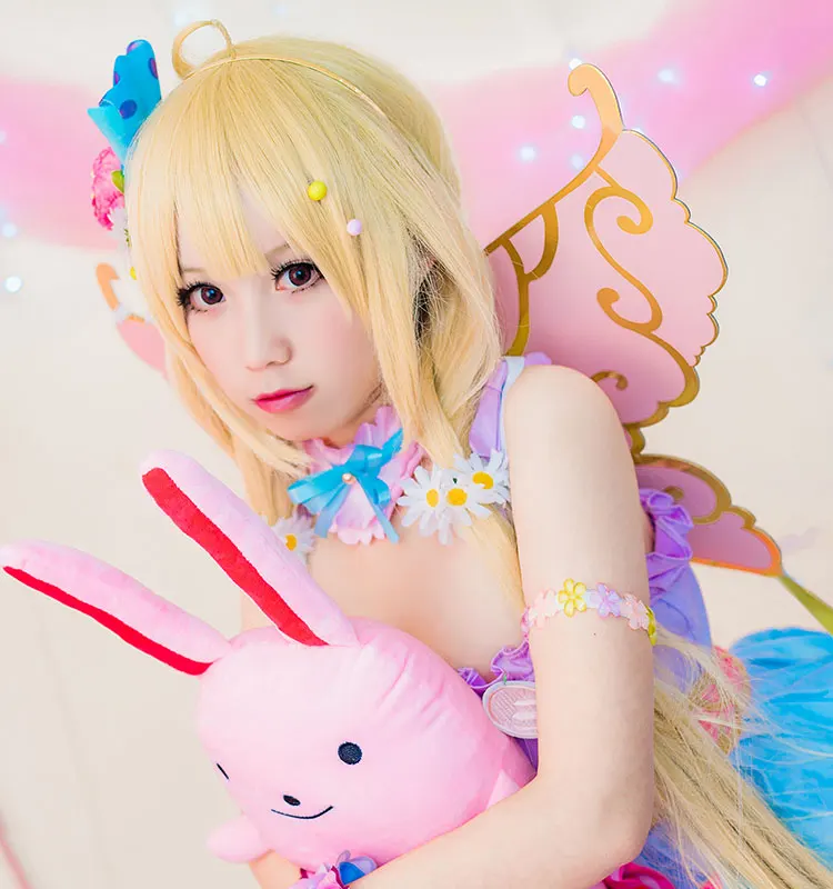 HSIU высокое качество Anzu Futaba косплей парик IDOLM@ STER Золушка девушки костюм играть парики Хэллоуин костюмы волосы