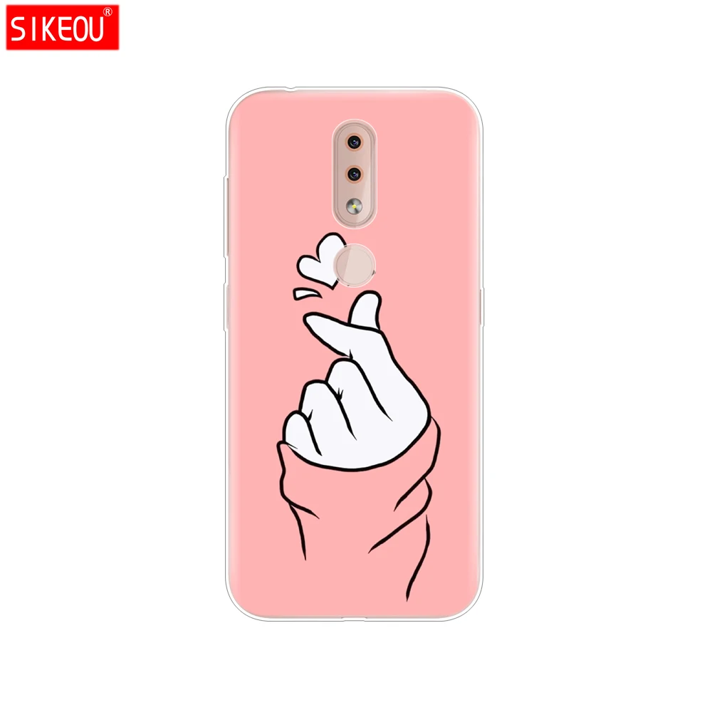 12060 Для Nokia 4,2 чехол задняя крышка силиконовый бампер для Nokia 4,2 TA-1157 TA-1150 TA-1133 TA-1149 TA-1152 etui ударопрочный чехол с цветами - Цвет: 12060