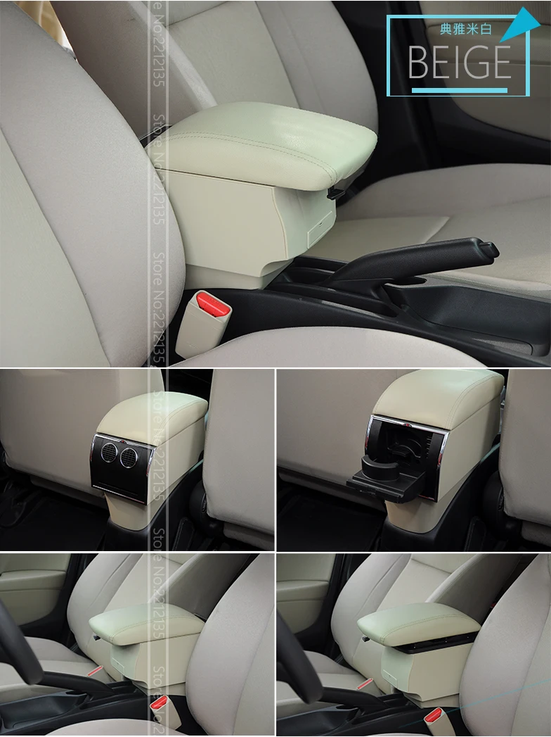 Подлокотник Dicount для HYUNDAI, новинка, VERNA SOLARIS,,,, центральный подлокотник, 8 USB, консоль, коробка с подстаканником, автомобильные аксессуары