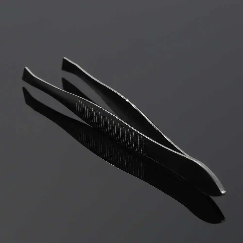 Пинцет для удаления волос с ресниц и бровей из нержавеющей стали | Красота