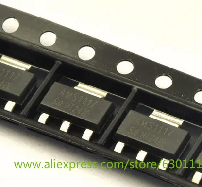 Бесплатная доставка 1000 шт./лот оригинальный регулятор напряжения AMS1117 LM1117 1117 |voltage