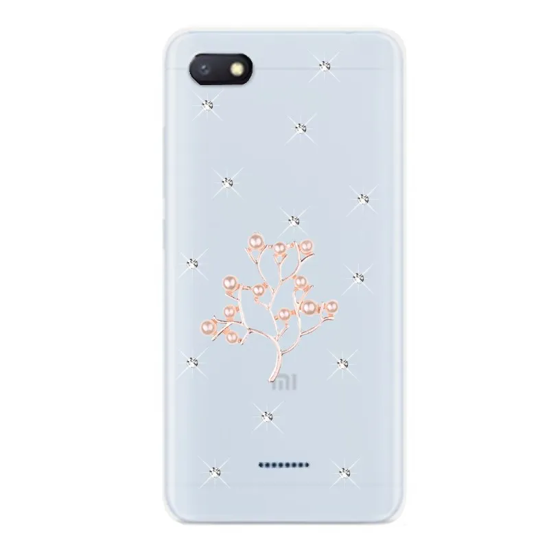 Redmi 6A S2 4A NOTE 7 8T 4X 5A 6 pro шикарный Роскошный чехол Poco F1 с бриллиантами для Coque Xiaomi MI 9T CC9