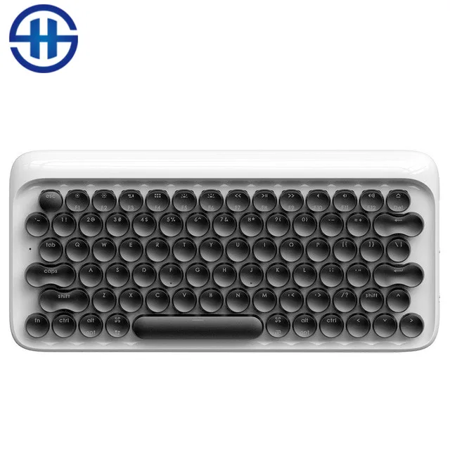 LOFREE точка Bluetooth USB механическая клавиатура Беспроводной подсветкой круглая