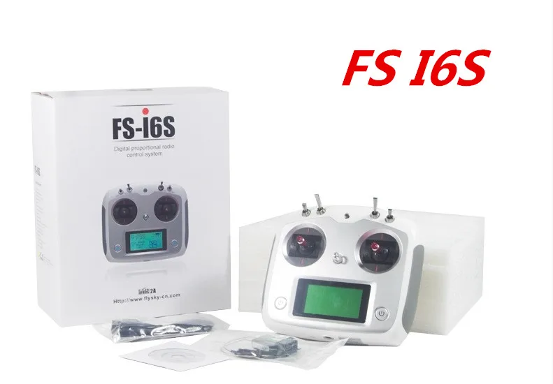 Радиопередатчик FlySky с дистанционным управлением FS i6s 2 4G 6CH + приемник iA6b/iA10b для