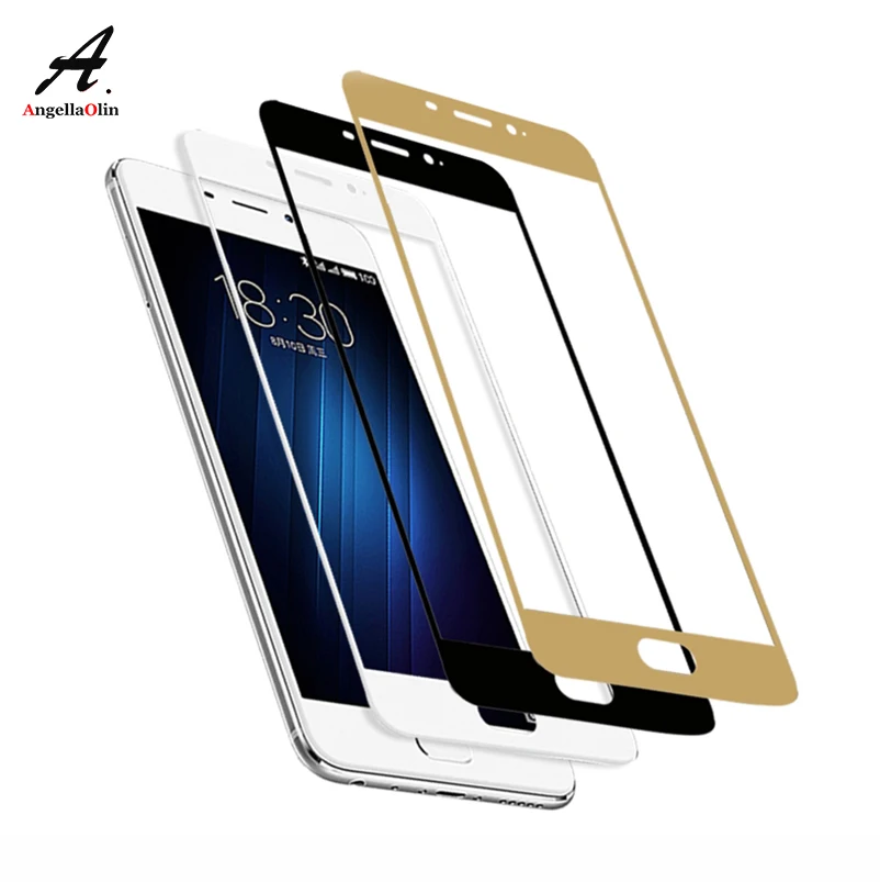 Закаленное стекло 9H с полным покрытием для Meizu m6 Pro 7 15 note m5 6 Plus m5s m6s защитная пленка