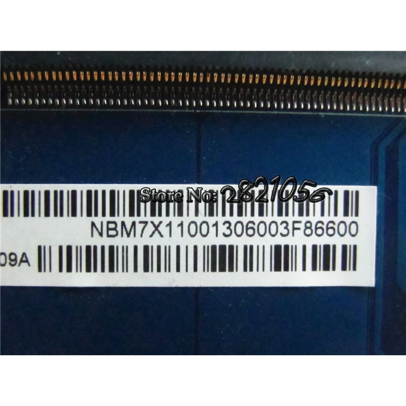 Nokotion материнская плата для ноутбука acer Aspire V5 531 431 48.4tu5.04m NBM7X11001 с 987 ЦП на плате