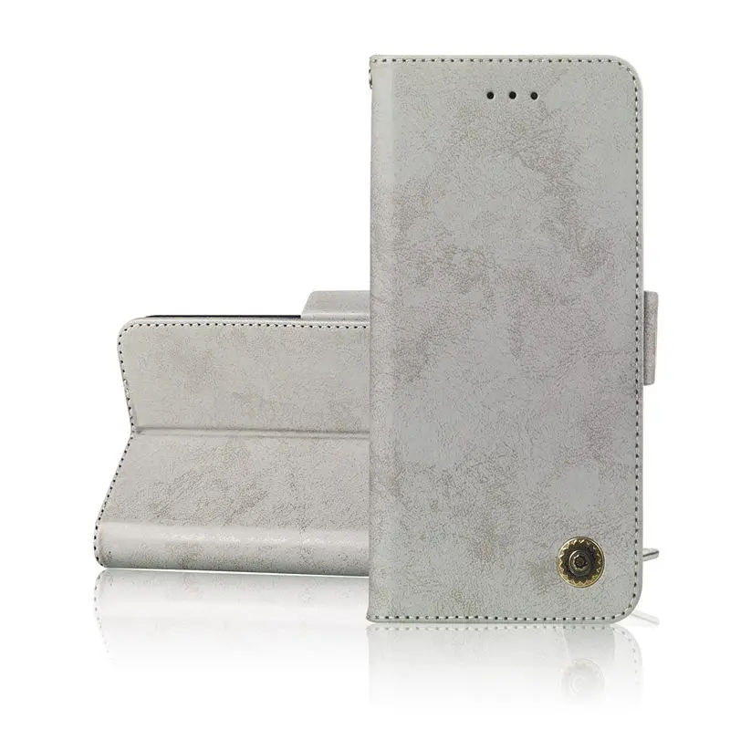 Luxury PU Leather Phone Case For iPhone 7 8 6 Plus X Magnetic Flip Stand Cover XR XS Max 5 5S SE Back Shell Coque | Мобильные