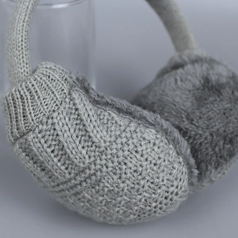 2017 новые зимние теплые вязаные наушники женские для мужчин девочек и мальчиков