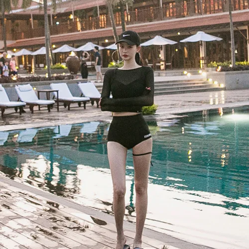 Купальник для девочек купальный костюм виндсерфинга веревка плавания и женщин