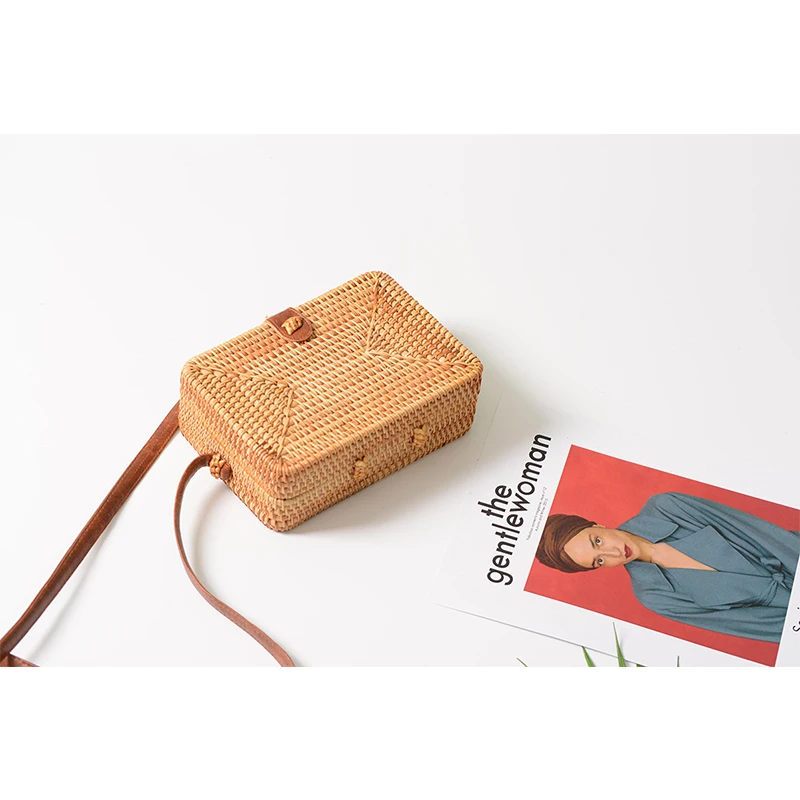 M R.L круглые соломенные сумки женская летняя сумка из ротанга ручная работа