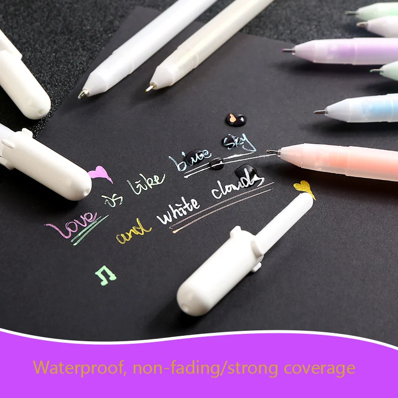 Маркер для выделения текста ручная роспись белая ручка закладка картина