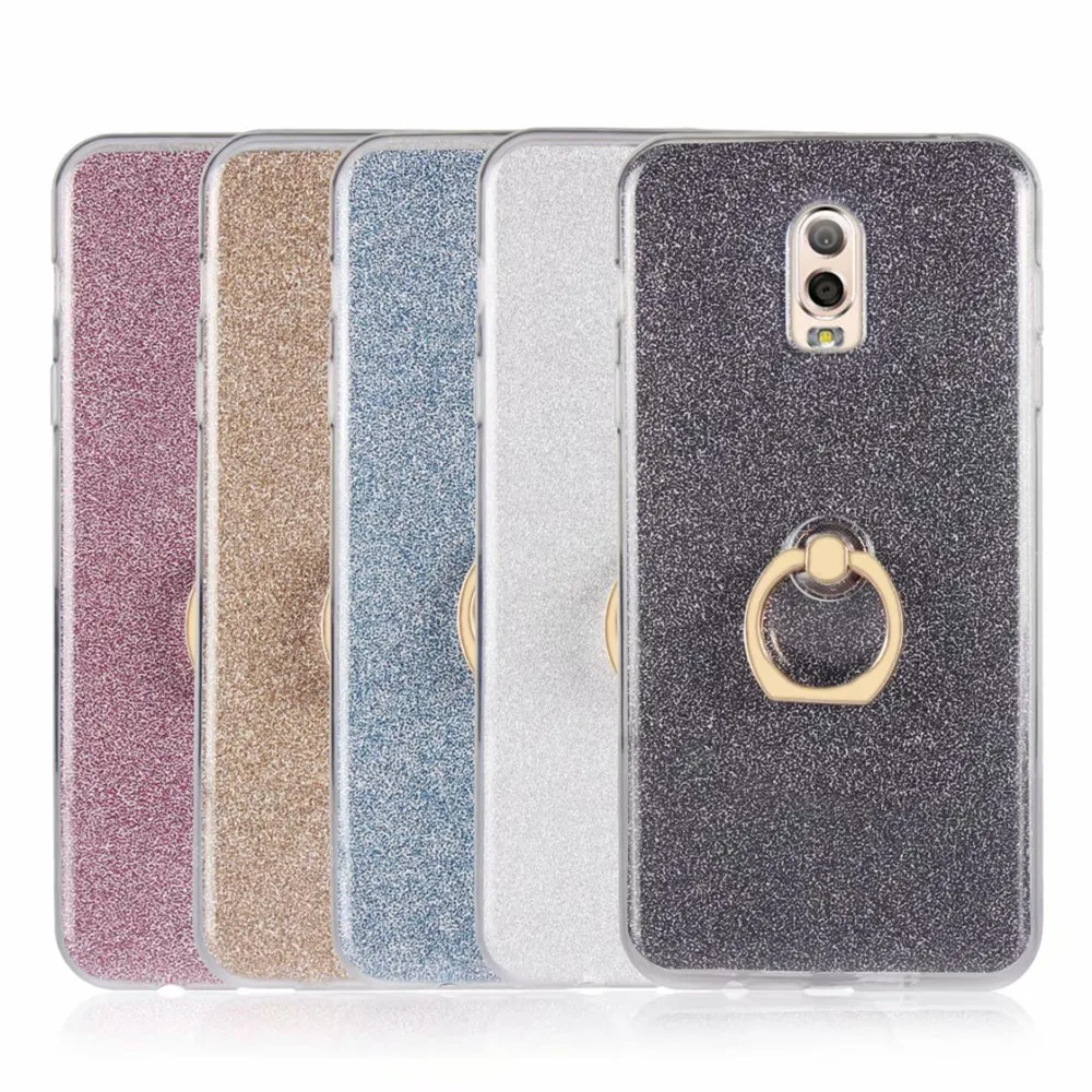 Fashion Ring Stand Holder Phone Case For Samsung C5 C7 C8 C9 Pro G530 G360 E5 E7 G710 ON5 ON7 Bling Glitter Crystal Powder |