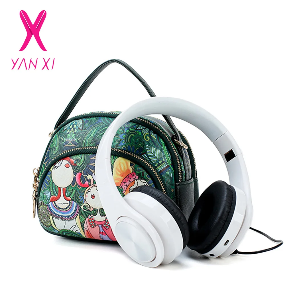 YANXI 2018 новые женские сумки известного бренда с мультяшным принтом сумка через