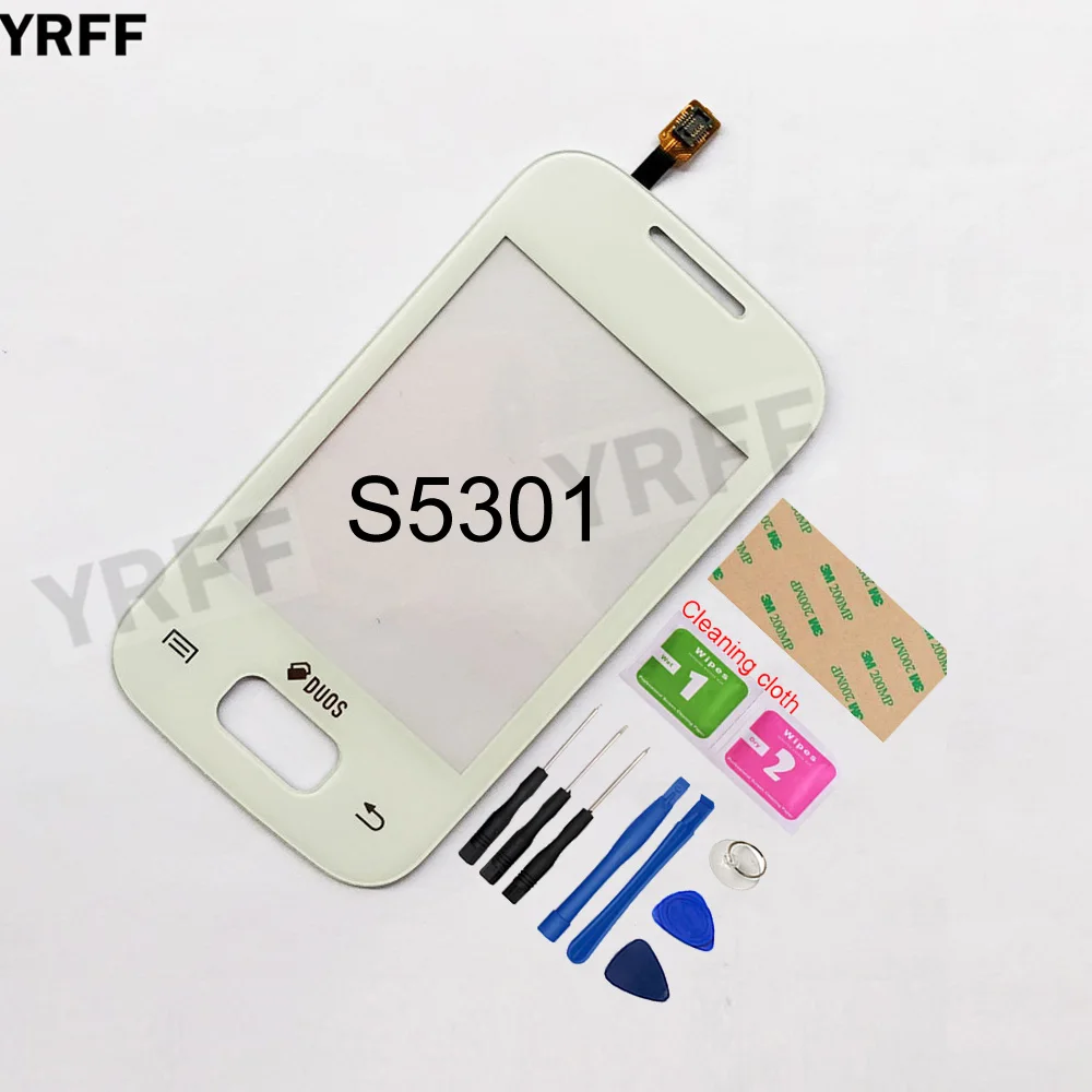 Для Samsung Galaxy Pocket S5300 Plus S5301 сенсорный экран дигитайзер Сенсорная панель замена