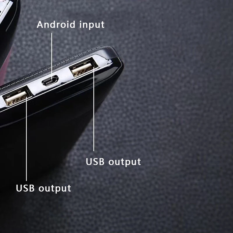 Универсальный чехол для внешнего аккумулятора 5 В 2 А 3 USB порта комплект сделай
