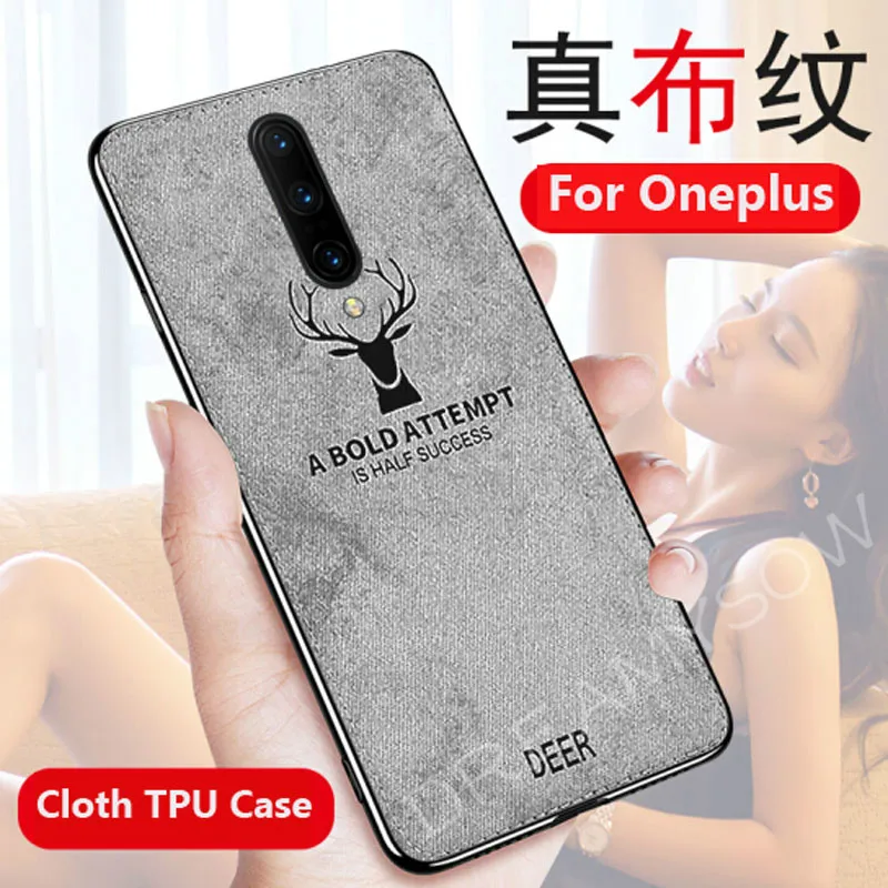 Кожаный чехол для телефона с рисунком оленя для Oneplus 7 Pro 6 6T 5 5T Силиконовая задняя крышка из ТПУ для Oneplus 7 7Pro чехол для Oneplus 6