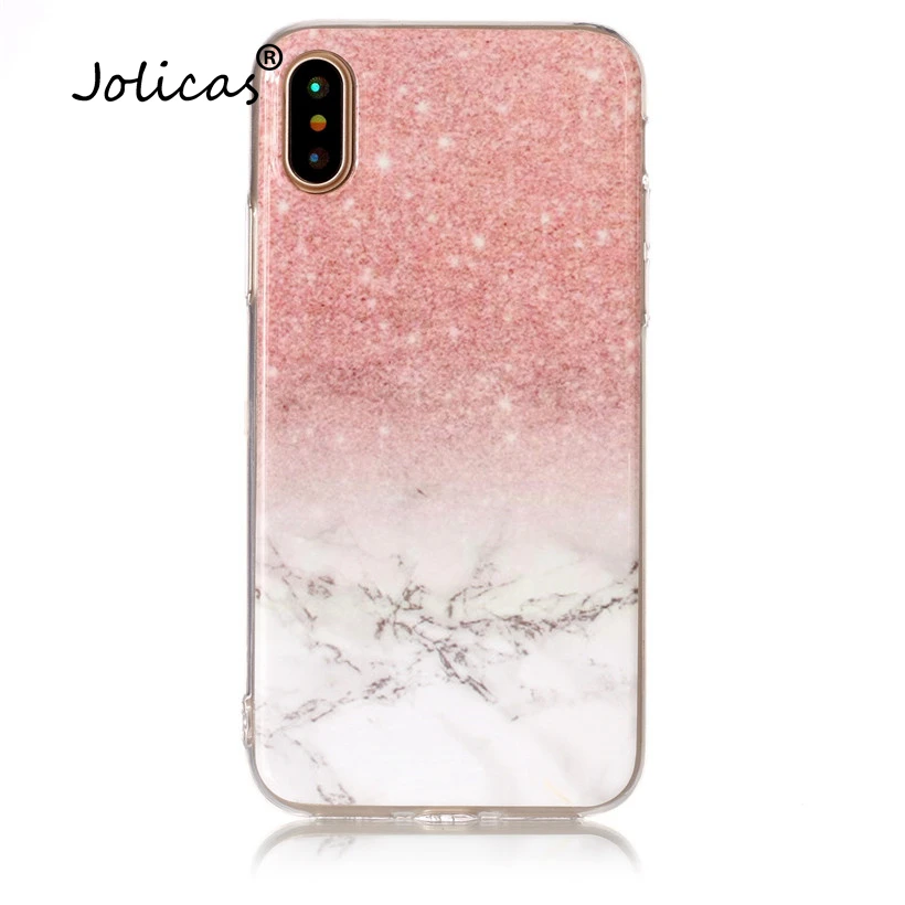 Чехол для iPhone XS силиконовый чехол Max XR Роскошный Мраморный Цветок геометрический