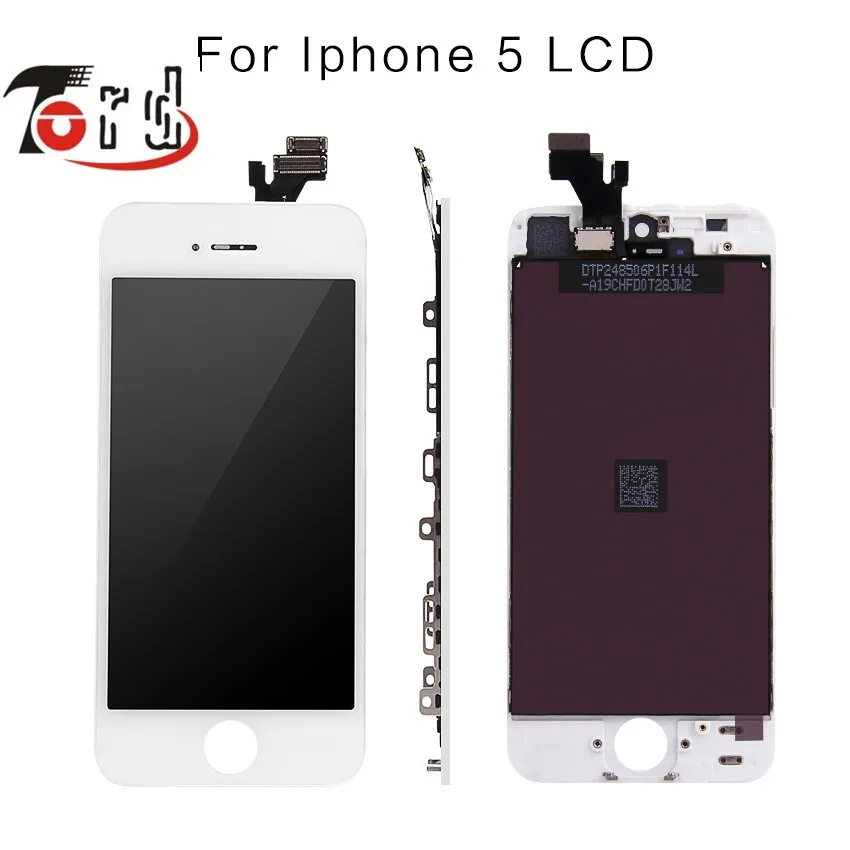 3 шт. хорошее качество для iPhone 5 ЖК-экран с сенсорным дигитайзером дисплей в сборе