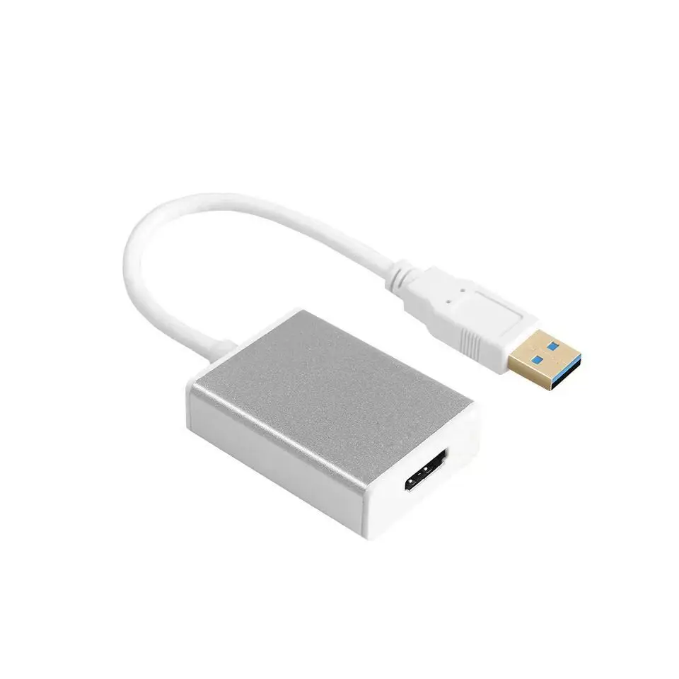 Ta 1080P USB 3 0 к HDMI конвертер адаптер кабель папа женскому мульти дисплей Графический