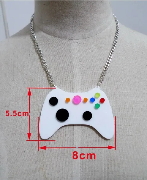 91n игра ручка лазерная резка акрила Цепочки и ожерелья подвеска|laser cut necklace|pendant